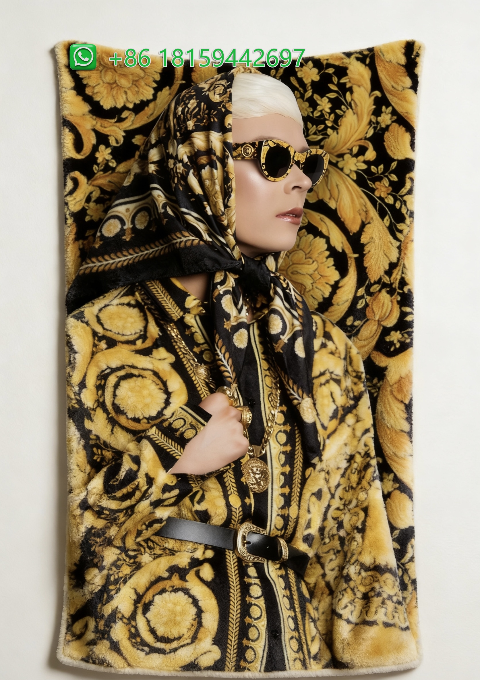 Versace Throw Blankets